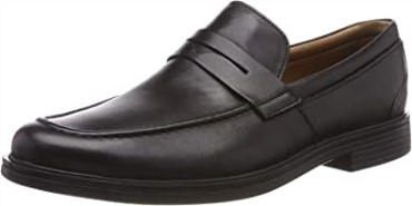 Mocasines Negros Clarks Un Aldric Step Para Hombre