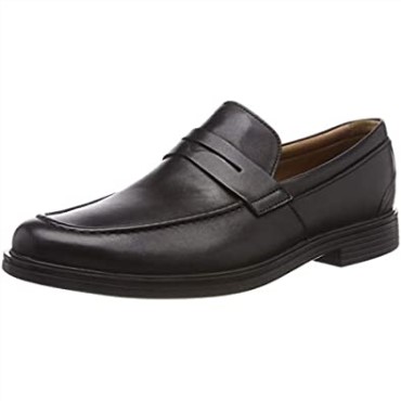 Mocasines Negros Clarks Un Aldric Step Para Hombre