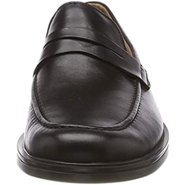 Mocasines Negros Clarks Un Aldric Step Para Hombre