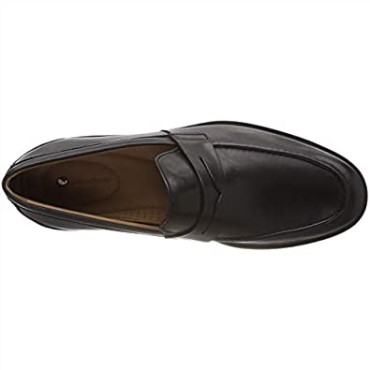 Mocasines Negros Clarks Un Aldric Step Para Hombre
