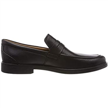 Mocasines Negros Clarks Un Aldric Step Para Hombre