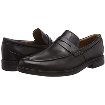 Mocasines Negros Clarks Un Aldric Step Para Hombre