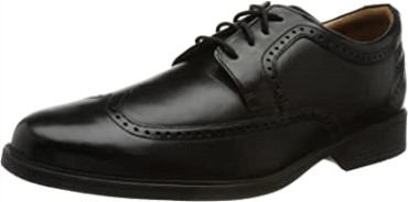 Negro Clarks Hombre Whiddon Wing Oxford