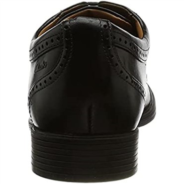 Negro Clarks Hombre Whiddon Wing Oxford