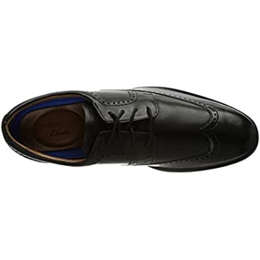 Negro Clarks Hombre Whiddon Wing Oxford