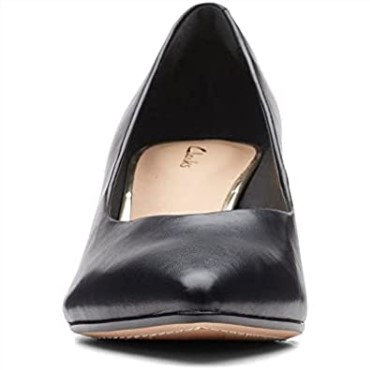 Zapatos Mujer Clarks Violeta 55 Court Negro
