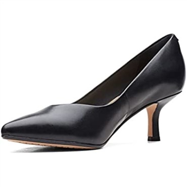 Zapatos Mujer Clarks Violeta 55 Court Negro