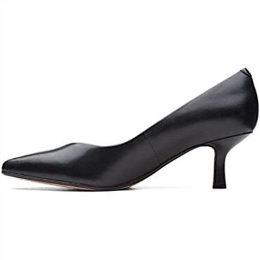 Zapatos Mujer Clarks Violeta 55 Court Negro