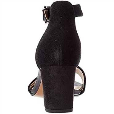 Negro Clarks Mujer 261451 604 Tacones Con Tira Al Tobillo