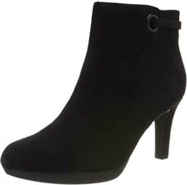 Botas Clarks Adriel Sadie Mujer Negras