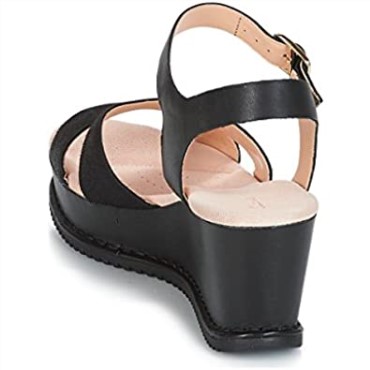 Sandalias De Mujer Con Tira Al Tobillo Akilah Eden De Color Negro Clarks