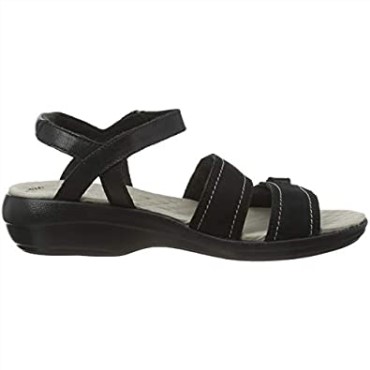 Sandalia Negra Mujer Clarks Alexis Shine