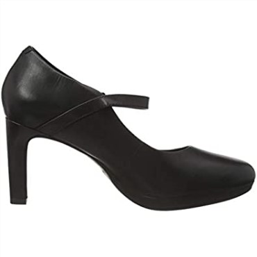 Negro Clarks Zapatos De Salón Ambyr Shine Mujer