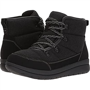 Negro Clarks Cabrini Cove Moda Bota Mujer
