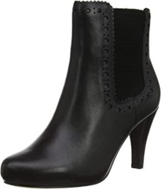 Negro Clarks Zapatos De Salón Con Puntera Cerrada Dalia Bella Mujer