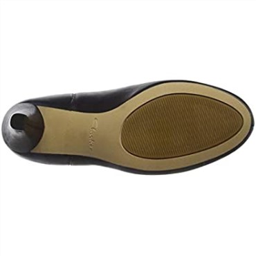 Negro Clarks Zapatos De Salón Con Puntera Cerrada Dalia Bella Mujer