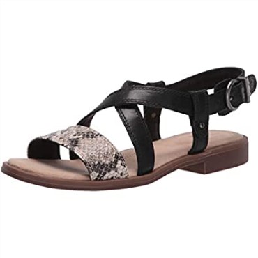 Sandalia Mujer Clarks Declan Spring En Negro