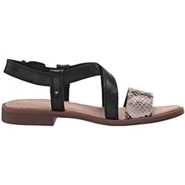 Sandalia Mujer Clarks Declan Spring En Negro