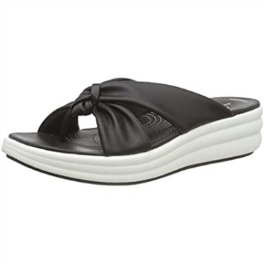 Sandalia Negra Clarks Drift Ave Mujer