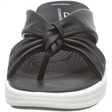 Sandalia Negra Clarks Drift Ave Mujer