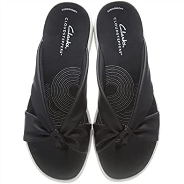 Sandalia Negra Clarks Drift Ave Mujer
