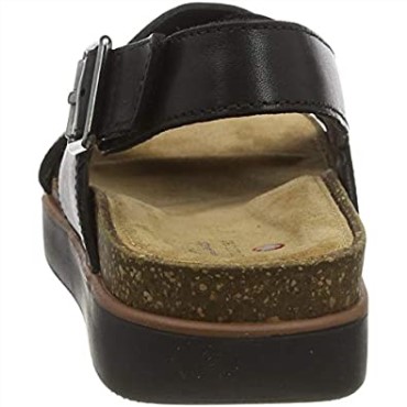Sandalia Cruzada Mujer Clarks Elayne Negro