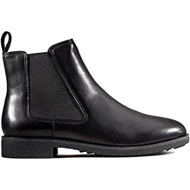 Botas Chelsea Griff Plaza Clarks Negro Mujer