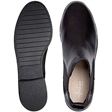 Botas Chelsea Griff Plaza Clarks Negro Mujer