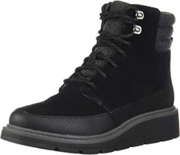 Botín Mujer Clarks Ivery Jet Negro