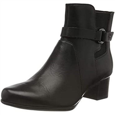 Negro Clarks Un Damson Mid Botines Mujer