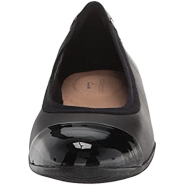 Bailarinas Mujer Combi Clarks Sara Orquídea Negro
