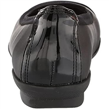 Bailarinas Mujer Combi Clarks Sara Orquídea Negro