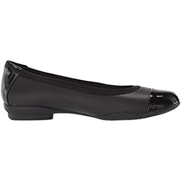 Bailarinas Mujer Combi Clarks Sara Orquídea Negro
