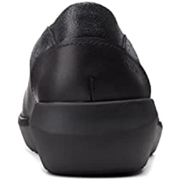 Negro Combi Kayleigh Step Zapatos Sin Cordones De Mujer Clarks