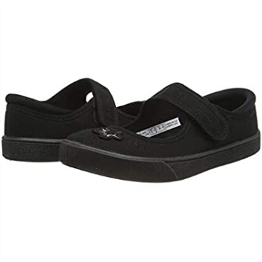 Zapatillas De Ballet Niña Clarks Hopper Go De Tela Negra