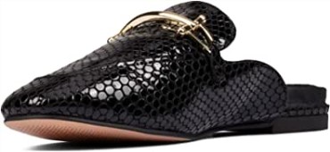 Negro Interés Clarks Puro 2 Mula