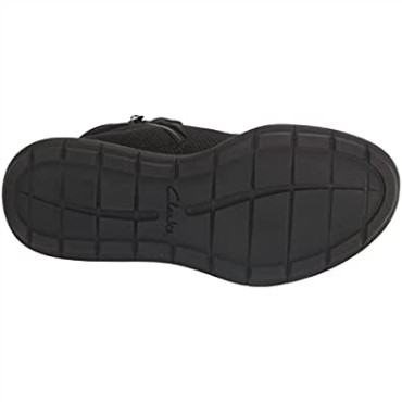 Botines De Mujer Clarks Ezera De Punto Negro