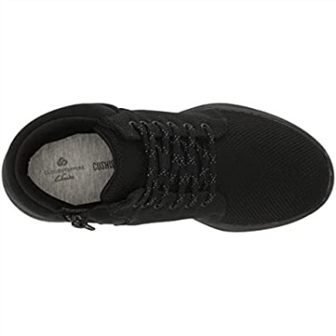 Botines De Mujer Clarks Ezera De Punto Negro