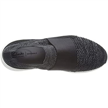 Mules De Punto Negros Clarks Un Rio Para Mujer