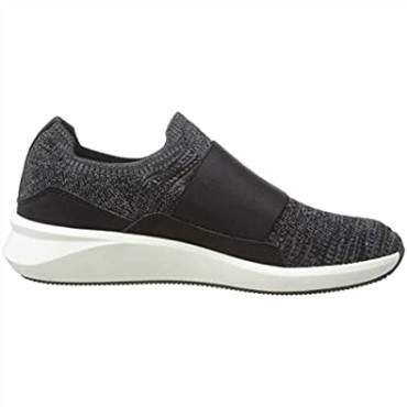 Mules De Punto Negros Clarks Un Rio Para Mujer