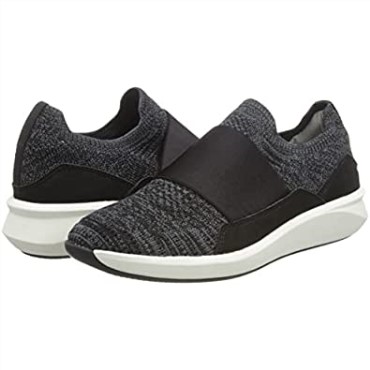 Mules De Punto Negros Clarks Un Rio Para Mujer