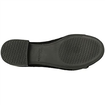 Resbalón De Las Señoras Negras En Zapatos De Tacón Bajo Rosabella Faye Clarks