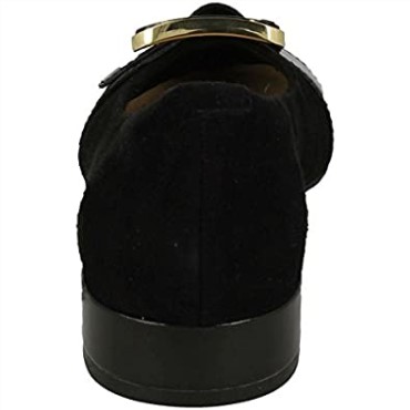Resbalón De Las Señoras Negras En Zapatos De Tacón Bajo Rosabella Faye Clarks