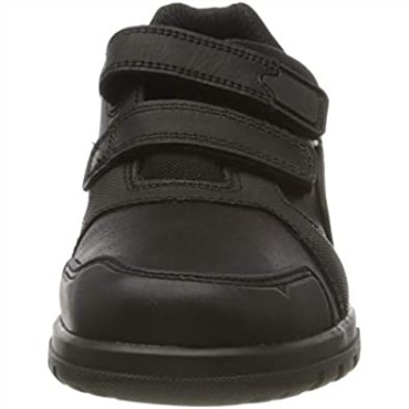 Zapatillas Bajas De Niño Clarks Blake Street De Piel Negra