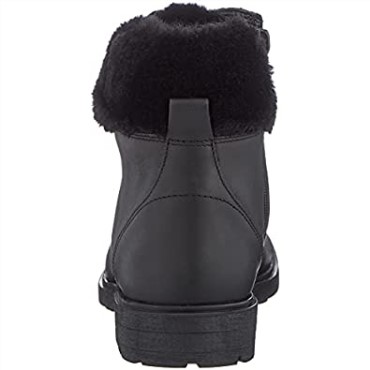 Botas De Nieve Para Niña Clarks Astrol Hiker K En Cuero Negro