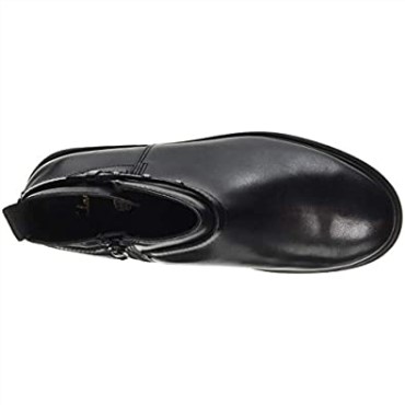 Botines De Niña Clarks Astrol Soar K En Piel Negra