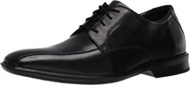 Zapatos Clarks Bensley Run Oxford De Cuero Negro Para Hombre