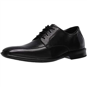 Zapatos Clarks Bensley Run Oxford De Cuero Negro Para Hombre