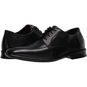 Zapatos Clarks Bensley Run Oxford De Cuero Negro Para Hombre