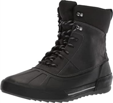 Botines De Hombre Clarks Bowman En Piel Negra Black Leather